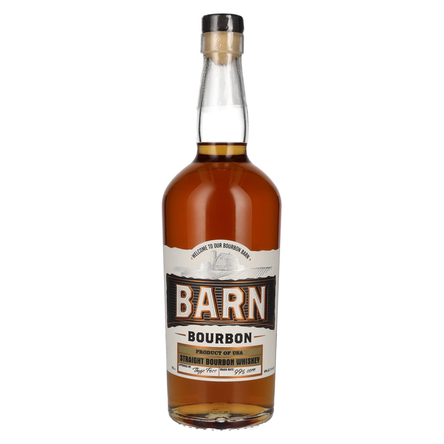 Barn Straight Bourbon Whiskey 0.7L